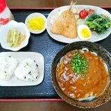 カレーうどん定食～三次市三次町のグルメ～