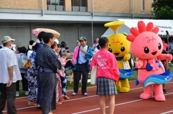 みしまるくん、みしまるこちゃん登場