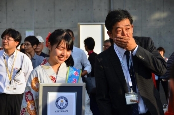 先生も生徒のがんばりに感動！