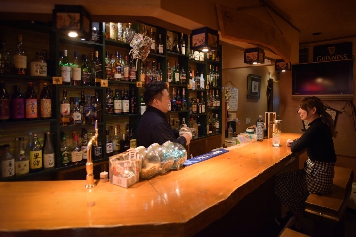 「bar 一五亭」本八幡駅近の朝5時まで飲めるBAR　おひとり様でもお気軽に♪