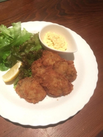 ペアお食事券（3000円）今が旬のカキフライ定食<br>「桐家」さん　ありがとうございます♪