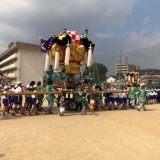 10月16日（火）　新居浜太鼓祭り2018　中萩小学校のたいこ集会