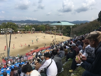 12：00からは子供太鼓台が入場します