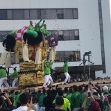 10月17日（水）　新居浜太鼓祭り2018　工場前かきくらべ