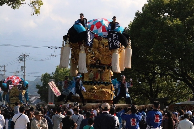 東浜太鼓台入場