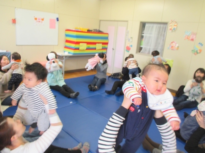 ひこうき　うぃ～ん！！「今日は「こりす組」がありました！」