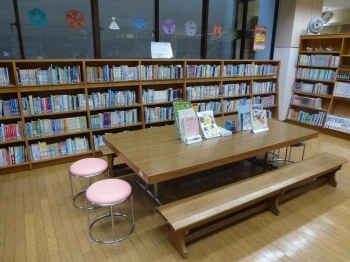 おはなし会を開いているスペース「中町図書館」