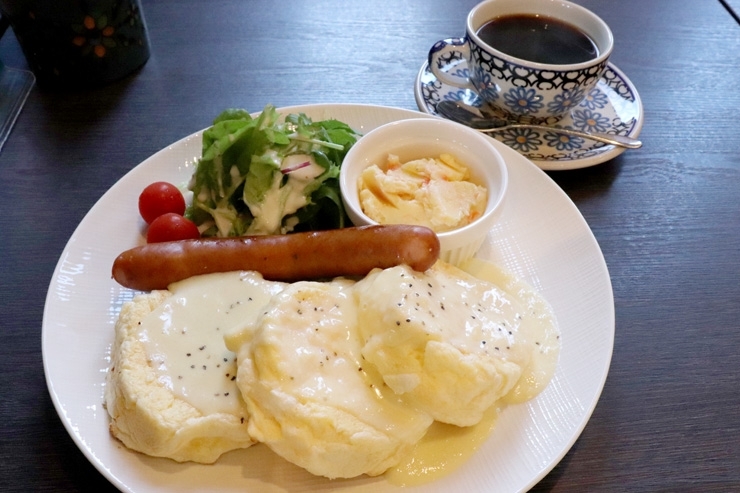 コーヒーをセットにしました