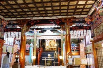 大神山神社奥宮　幣殿