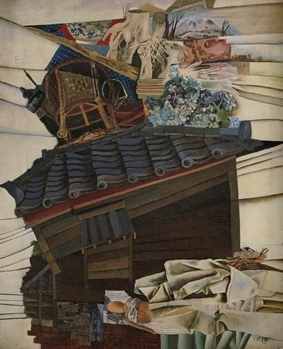 桂ゆき《積んだり》1951年、福岡市美術館蔵