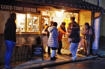 『GOOD TIME COFFEE』さん。すてきなサンドでお馴染みのCafeで一杯