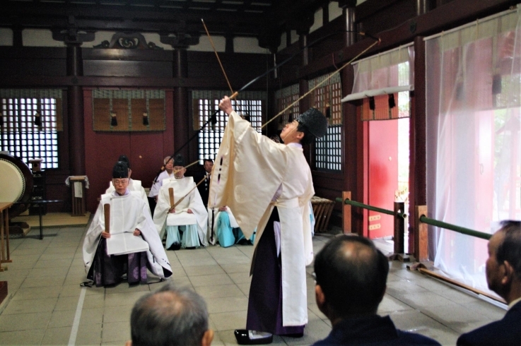 「御筒粥卜奉告祭、蟇目鳴弦、蛙狩神事『延喜式内名神大社　生島足島神社』のUCV放送のご案内」