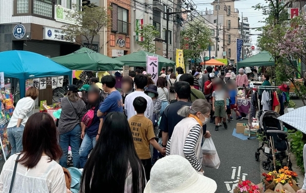 歩行者天国は大盛況！青戸サンロード商店会「交通安全青砥春まつり（春祭り）」2024年4月21日（日）10時～15時