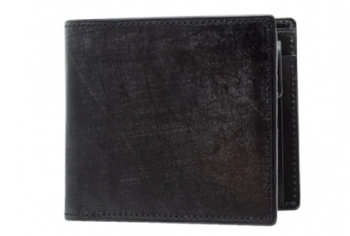 SOMES　WF-03　２つ折財布（ブラック）