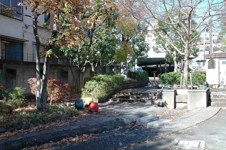 「中落合公園」住宅街の中の静かな公園