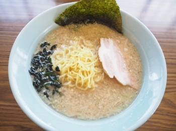 コテコテラーメン（小）　600円「ラーメンショップ奥州店」