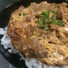 牛とじ丼