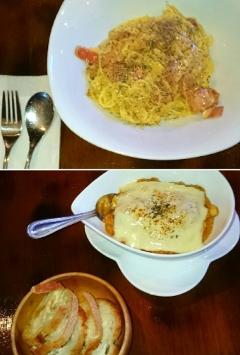 △手作りのバー飯
パスタや燻製、チリビーンズなどがおススメ！「バー ヨーク」