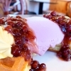 【西条市:樋之口】Cafe アルル、期間限定ワッフルを頂きました。