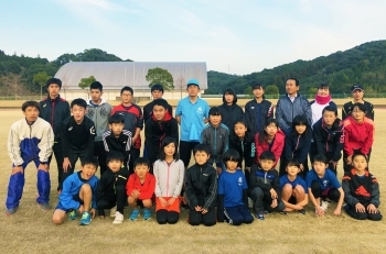 スポーツクラブの子どもたち「瀬口造園（株）」