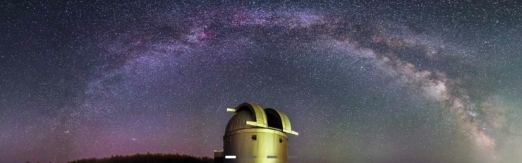 「なよろ市立天文台 きたすばる」北海道立サンピラーパーク「星見の丘」にある市立天文台