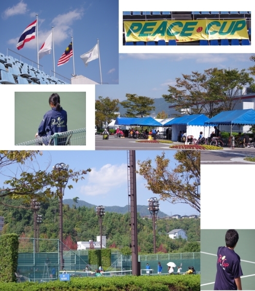 「広島から世界にピース」を大会スローガンに<br>今年も2011 Peace Cup 第22回 国際交流車いすテニス大会が<br>10月13日より4日間　広域公園テニスコートをメインに開催されました。<br><br>