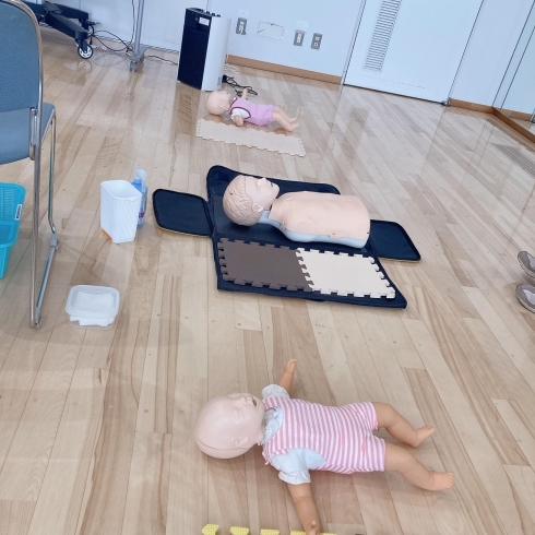 大人から幼児の対応についての実習「救急協力員上級講座に参加　荻窪へ」