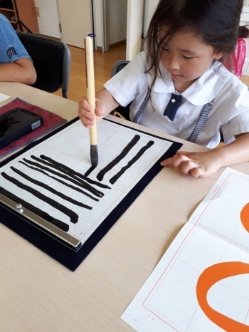 集中して文字を書くことの楽しみをお伝えします♪「日本習字 瑛光教室」