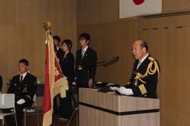 仲川市長の式辞