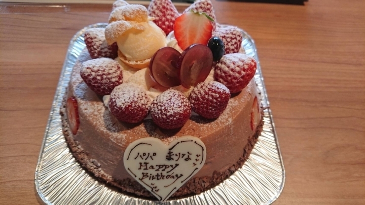 生チョコデコレーション「お誕生日ケーキ（デコレーションケーキ）！当日もOK！」