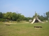 河西公園(東側・県営西松江緑地体育館方面)