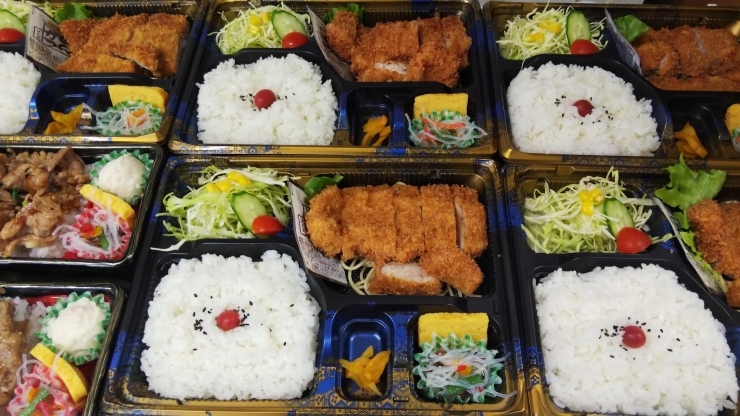 「ボリューム満点のお弁当！」