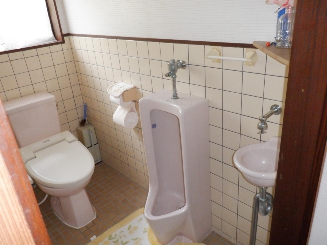 トイレ改修（着工前）「薩摩川内市既存住宅改修補助金のご案内」