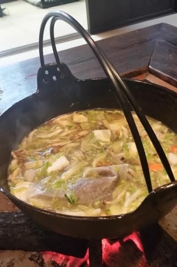 名物「巻狩鍋」「割烹 石山」