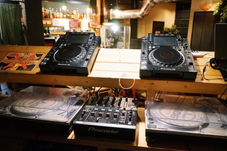 「B.B.Q rave kitchen Mediterraneo casa Tsudanuma」津田沼のDJバーで音楽を楽しもう！　DJスクール開講　初心者歓迎