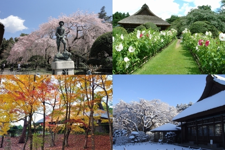 「秩父宮記念公園」四季折々の風情が愉しめる癒しの庭園♪　秩父宮記念公園