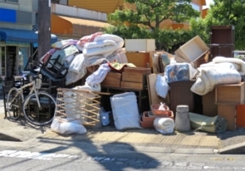 家の中にこれだけの不用品が出てきました。「広島の不用品回収プロ」