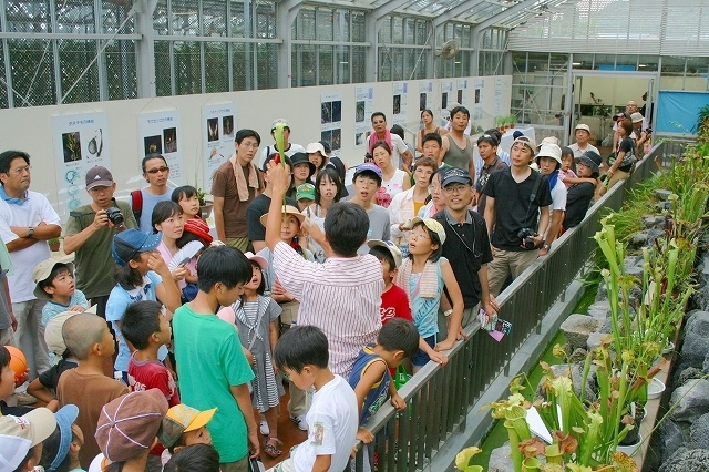 「世界の食虫植物展を開催」