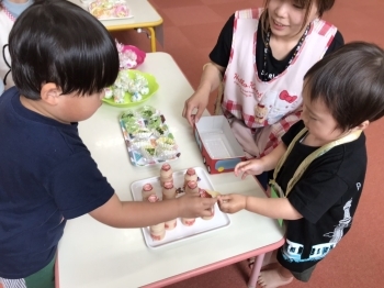 食育に興味を持てるように遊びながら・・・☆「キッズハウス オハナ」