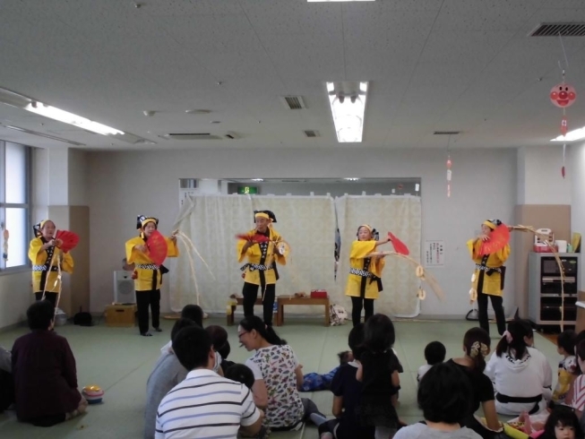 「楽しかったよ！！　つどいの広場 　夏祭り！！」