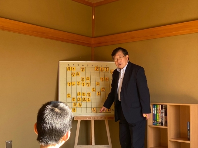 大盤解説「行方市コテラス　子供将棋教室を、再開しました。」