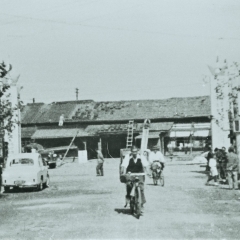 約70年前の船橋駅と駅前通り 戦後数年で整備されつつあった街