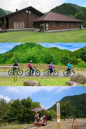 爽やかにかける林鉄バイク♪「松原スポーツ公園」