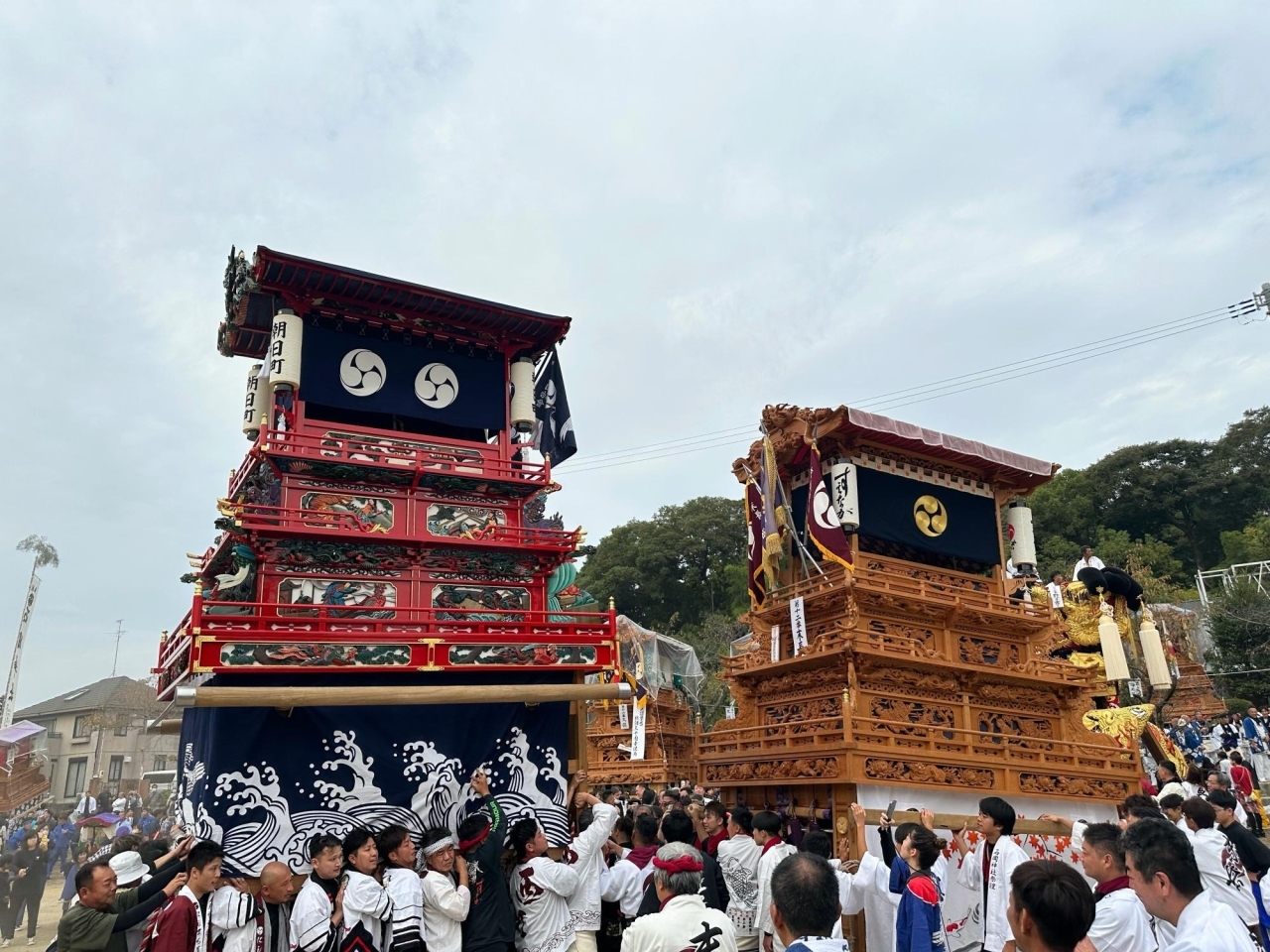 2023年10月14日撮影｜石岡神社祭礼・本殿祭