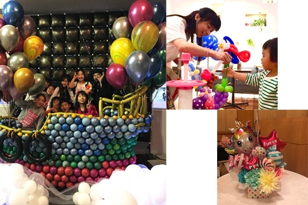 「Balloon Studio fluffy（バル―ン スタジオ フラッフィー）」笑顔と彩りをプラス+！　フラッフィーのバルーンで♪