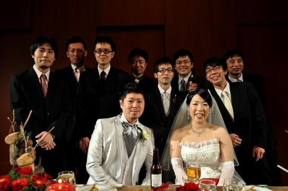 「友人結婚式！お幸せに！＼(^o^)／」