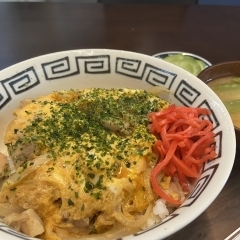 親子丼(スープ付き）