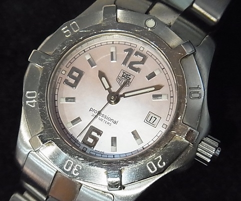 「タグホイヤー プロフェッショナル WN1319 レディース腕時計 高価買取」