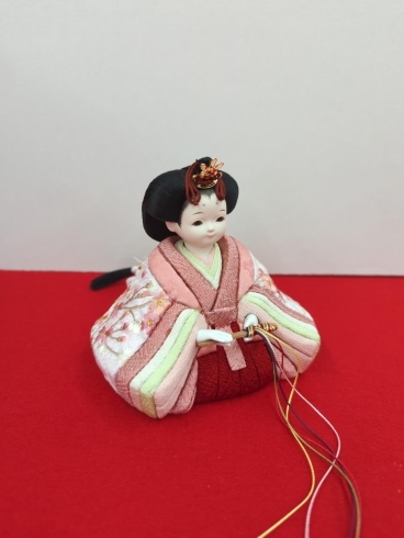 「おすすめのお雛様 縫-nui- 桜刺繍親王飾り」