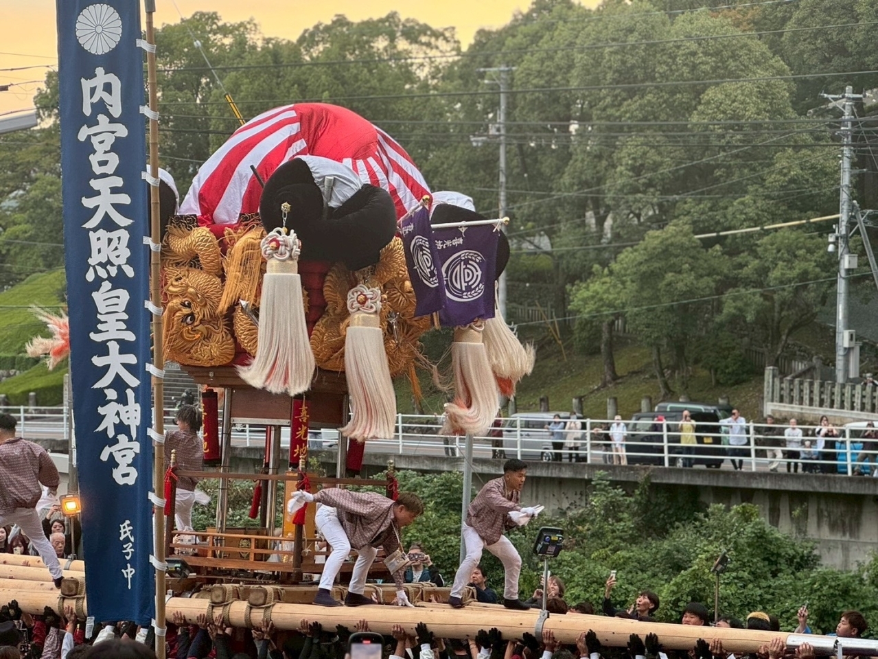 2025年10月16日撮影|内宮神社かきあげ
